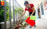 Diễn tập phương án đón trẻ mầm non, tiểu học trở lại trường